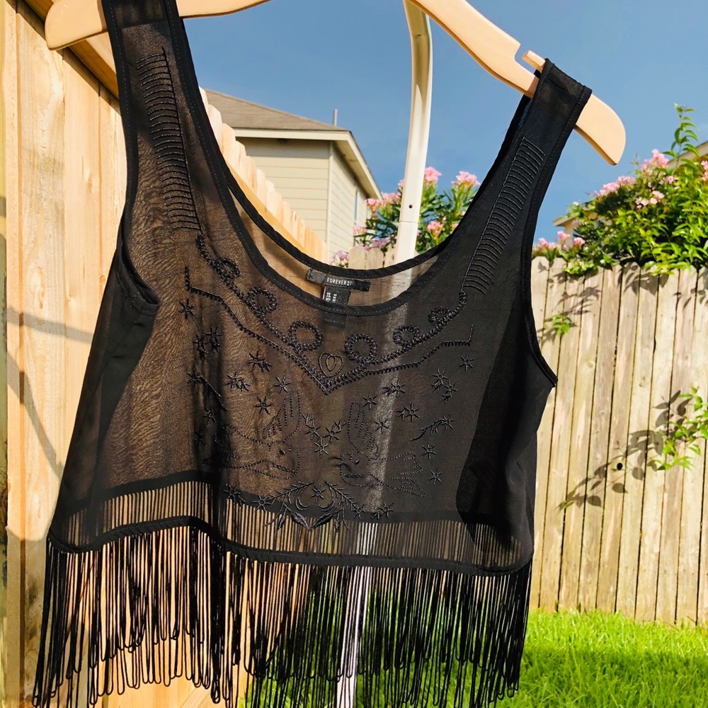 Chiffon Crop